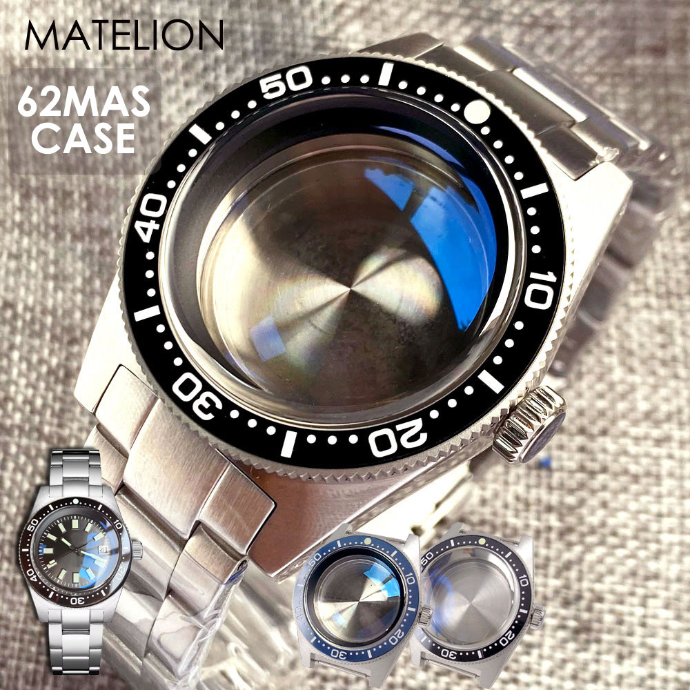 Exhibition Caseback - 62MAS MODนาฬิกาดําน้ําสําหรับNH34 NH35 NH36 NH38 NH70