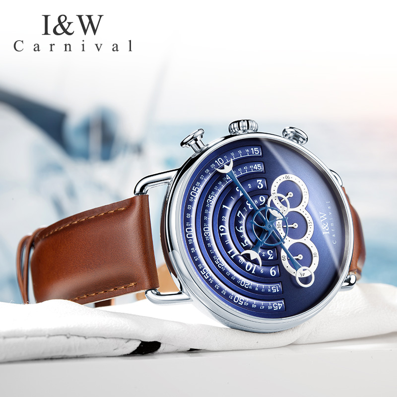 Luxury Watch Japan Brand - ใหม่สวิตเซอร์แลนด์ I & W CARNIVAL Luxury
