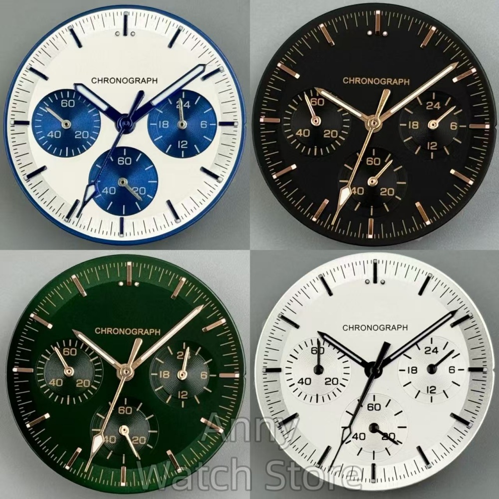 Exhibition Caseback - หน้าปัดนาฬิกา VK63 Moon Watch ขนาด 31.5