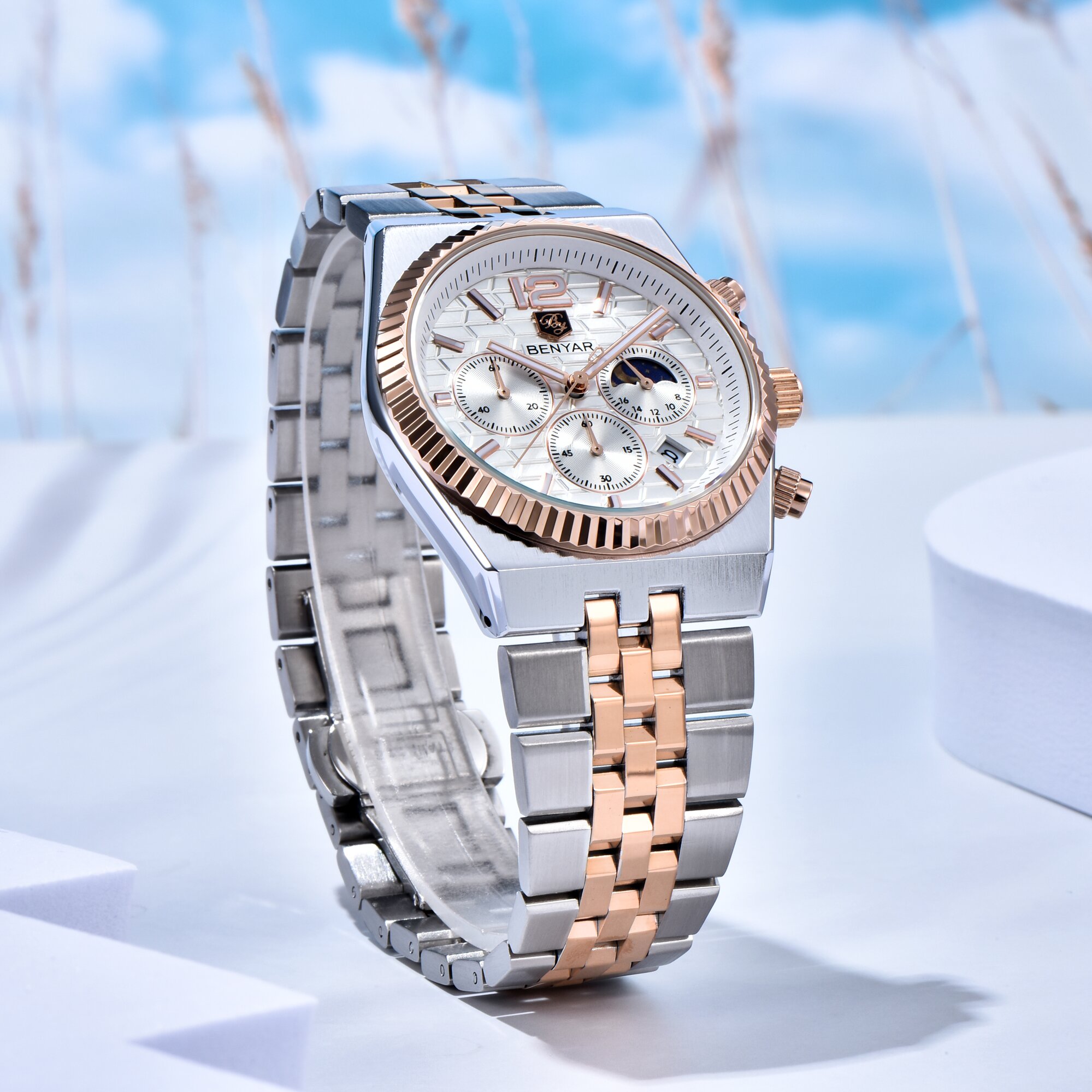 นาฬิกาควอตซ์ผู้ชาย BENYAR หรูห - Luxury Watch Exchange บทวิจารณ์และราคา