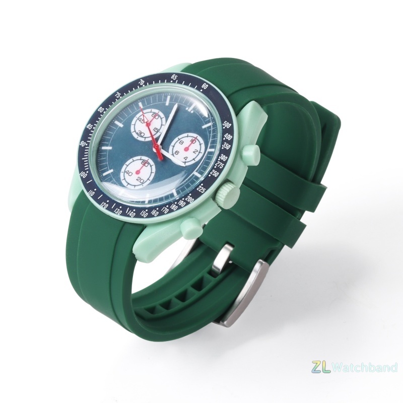 สายนาฬิกายางนิ่มขนาด 20 มม. 22 - Luxury Watch With Rubber Strap บทวิจารณ์และราคา