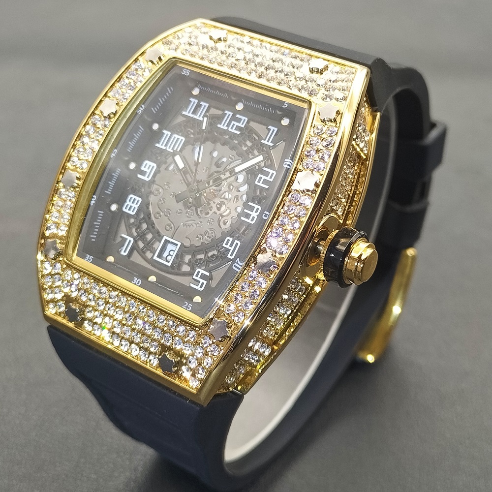 MISSFOX New Men นาฬิกาข้อมือ T - Luxury Watch With Rubber Strap บทวิจารณ์และราคา