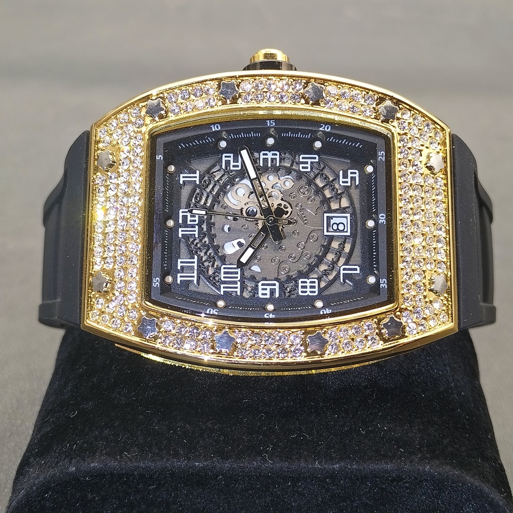 MISSFOX New Men นาฬิกาข้อมือ T - Luxury Watch With Rubber Strap บทวิจารณ์และราคา