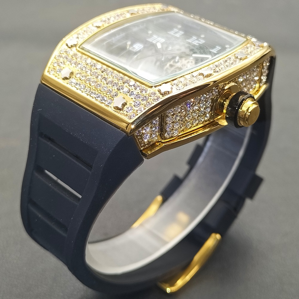 MISSFOX New Men นาฬิกาข้อมือ T - Luxury Watch With Rubber Strap บทวิจารณ์และราคา