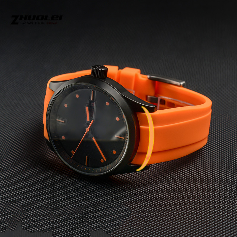 Tali Jam Tangan karet เชื่อมต่ - Luxury Watch With Rubber Strap บทวิจารณ์และราคา