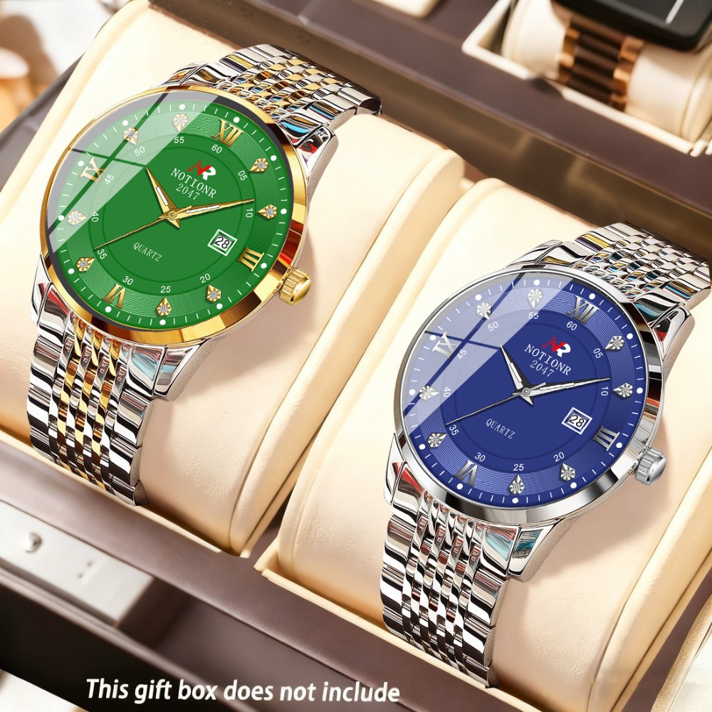 นาฬิกาควอตซ์สำหรับผู้ชาย ดีไซน - Luxury Watch And Bracelet บทวิจารณ์และราคา