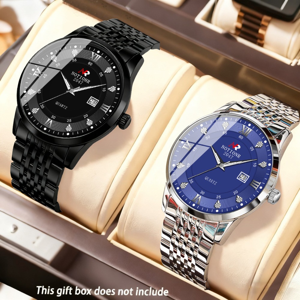 นาฬิกาควอตซ์สำหรับผู้ชาย ดีไซน - Luxury Watch And Bracelet บทวิจารณ์และราคา