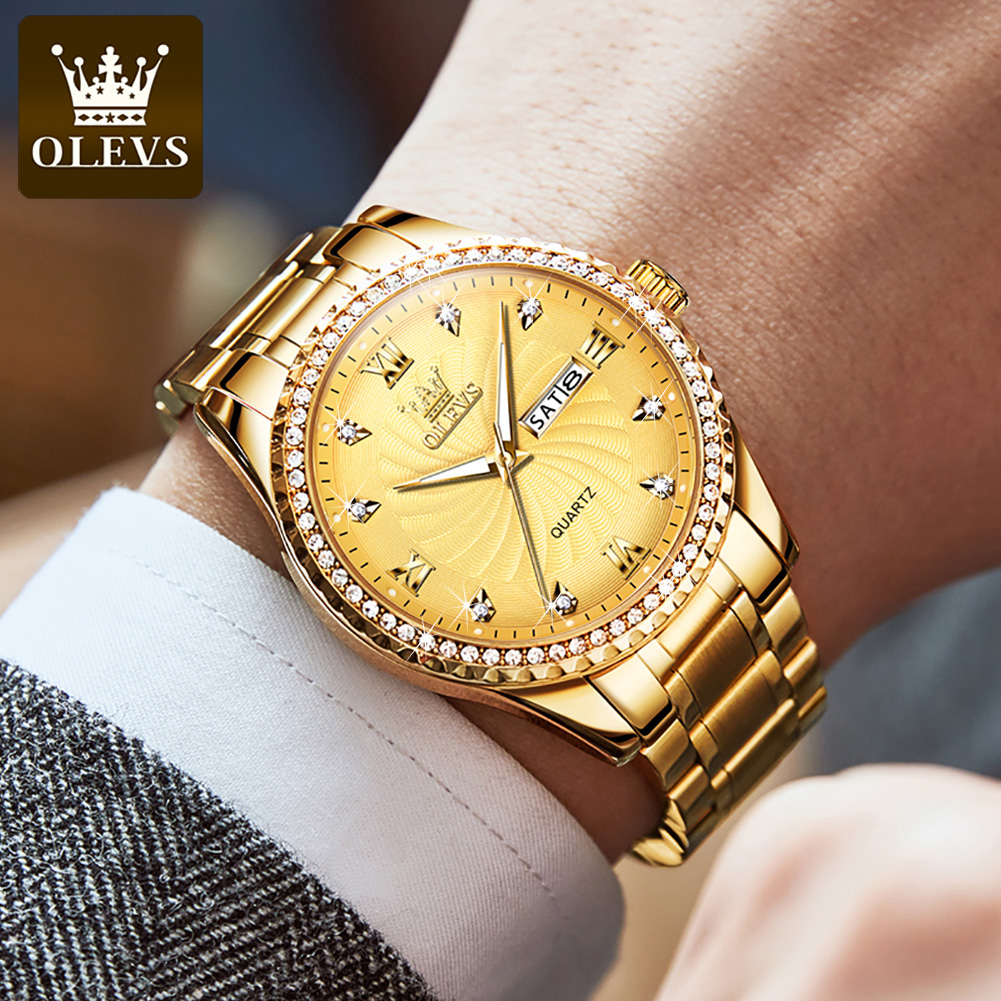 OLEVS 5565 แบรนด์หรูนาฬิกาควอต - Luxury Watch Magazine บทวิจารณ์และราคา