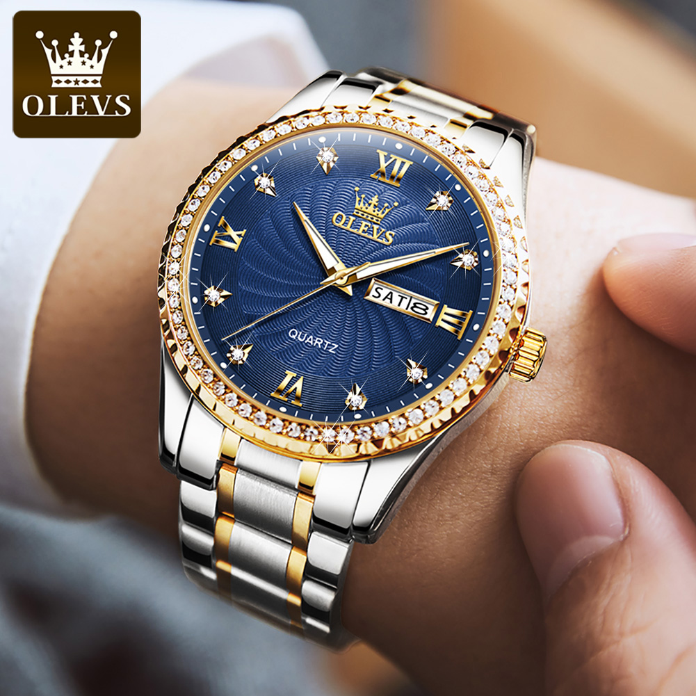 OLEVS 5565 แบรนด์หรูนาฬิกาควอต - Luxury Watch Magazine บทวิจารณ์และราคา