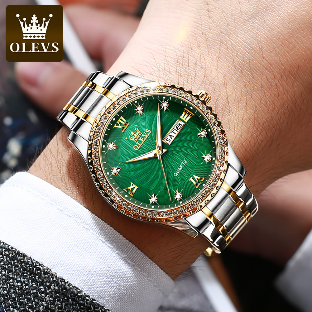 OLEVS 5565 แบรนด์หรูนาฬิกาควอต - Luxury Watch Magazine บทวิจารณ์และราคา