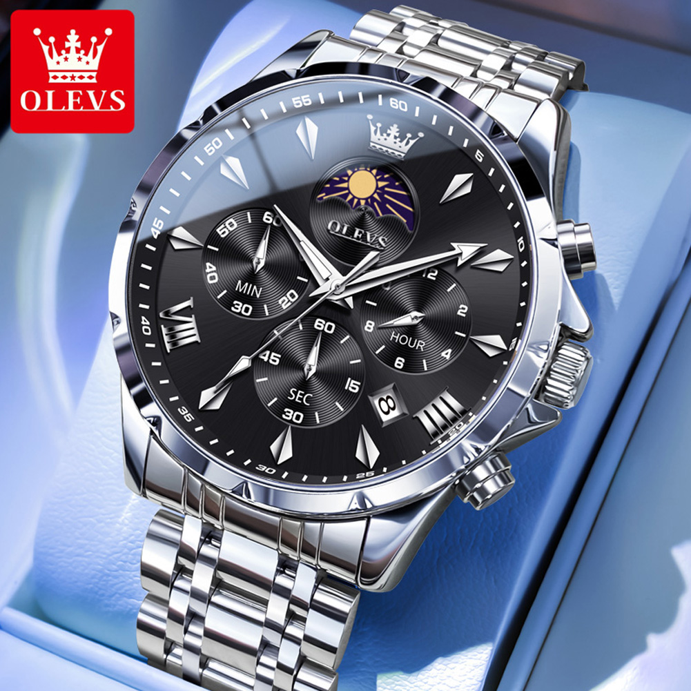 นาฬิกาข้อมือผู้ชาย OLEVS 3653  - Luxury Watch Magazine บทวิจารณ์และราคา
