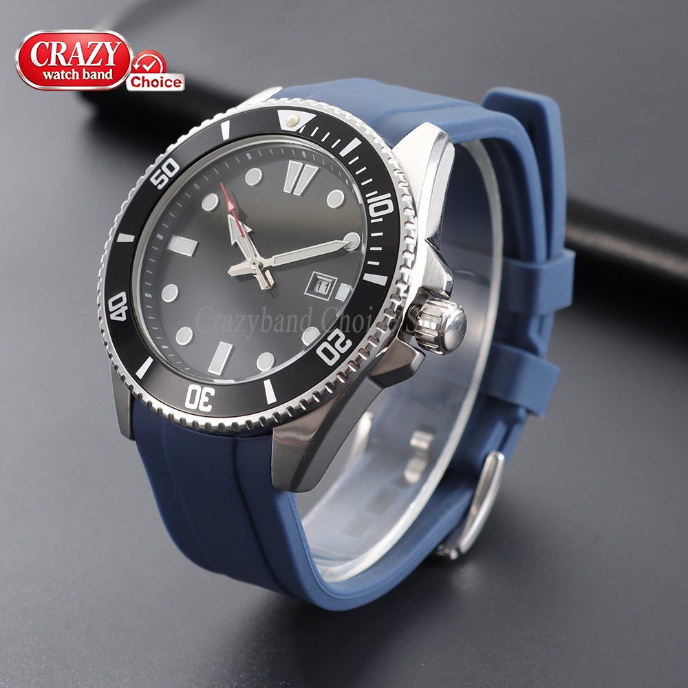 20 มม.22 มม.สำหรับโรเล็กซ์สายย - Luxury Watch With Rubber Strap บทวิจารณ์และราคา