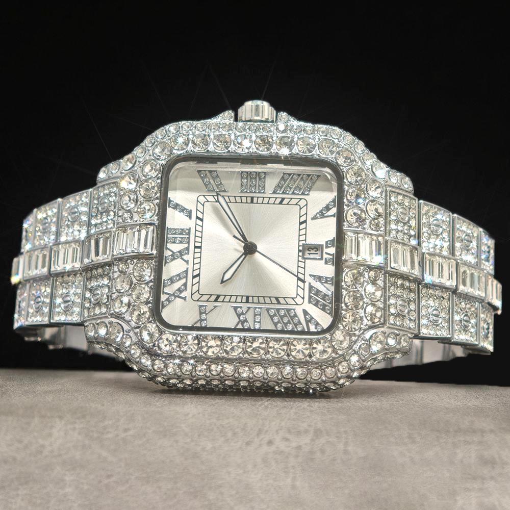 เพชรหรูหรานาฬิกาสําหรับชายแบรน - Luxury Watch And Jewelry Brand บทวิจารณ์และราคา