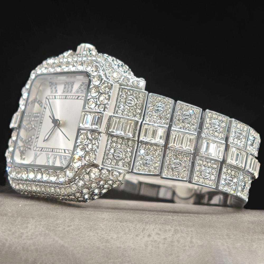 เพชรหรูหรานาฬิกาสําหรับชายแบรน - Luxury Watch And Jewelry Brand บทวิจารณ์และราคา