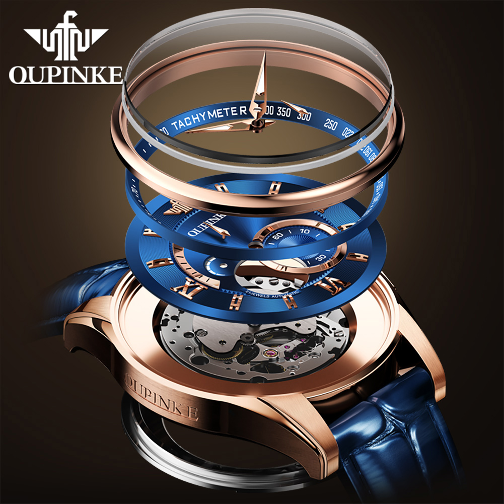 นาฬิกาอัตโนมัติ OUPINKE 3222 ส - Luxury Watch Japan Brand บทวิจารณ์และราคา