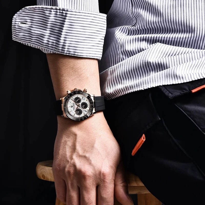 นาฬิกา Pagani Design PD‑1644 ส - Luxury Watch With Rubber Strap บทวิจารณ์และราคา