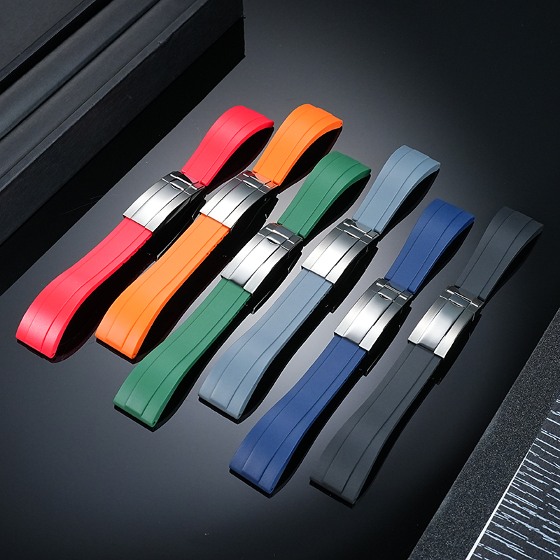 สายนาฬิกายางซิลิโคนขนาด 20 มม. - Luxury Watch With Rubber Strap บทวิจารณ์และราคา