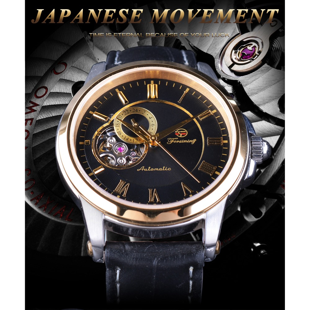 นาฬิกาข้อมือผู้ชาย Forsining ร - Luxury Watch Japan Brand บทวิจารณ์และราคา
