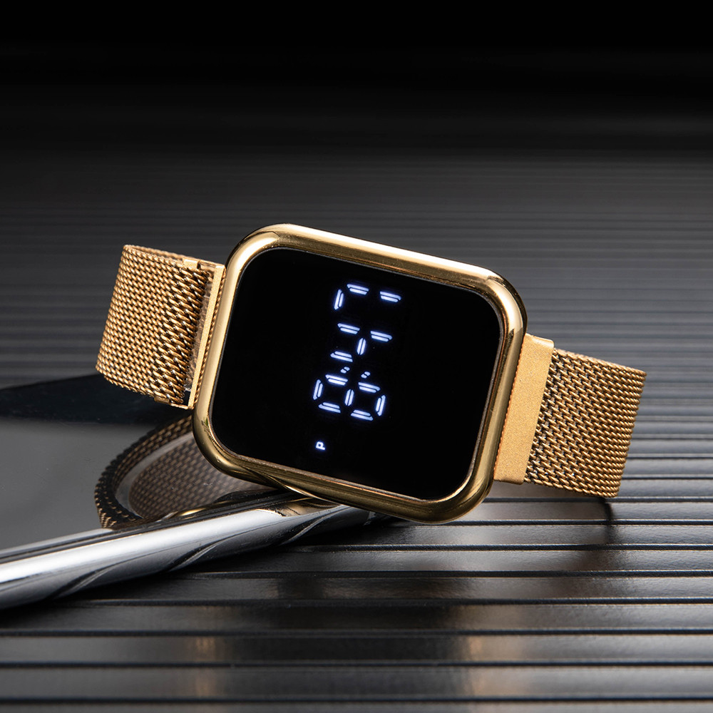 นาฬิกาข้อมือดิจิตอลทรงสี่เหลี่ - Luxury Watch Exchange บทวิจารณ์และราคา