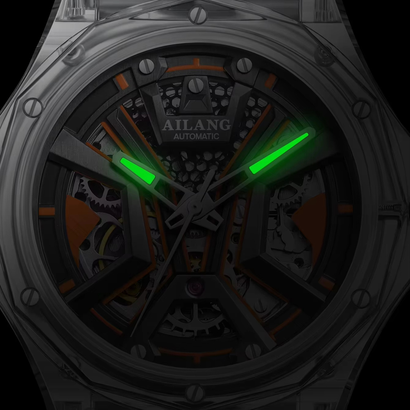 AILANG Brand Sports Men Mechan - Luxury Watch With Rubber Strap บทวิจารณ์และราคา