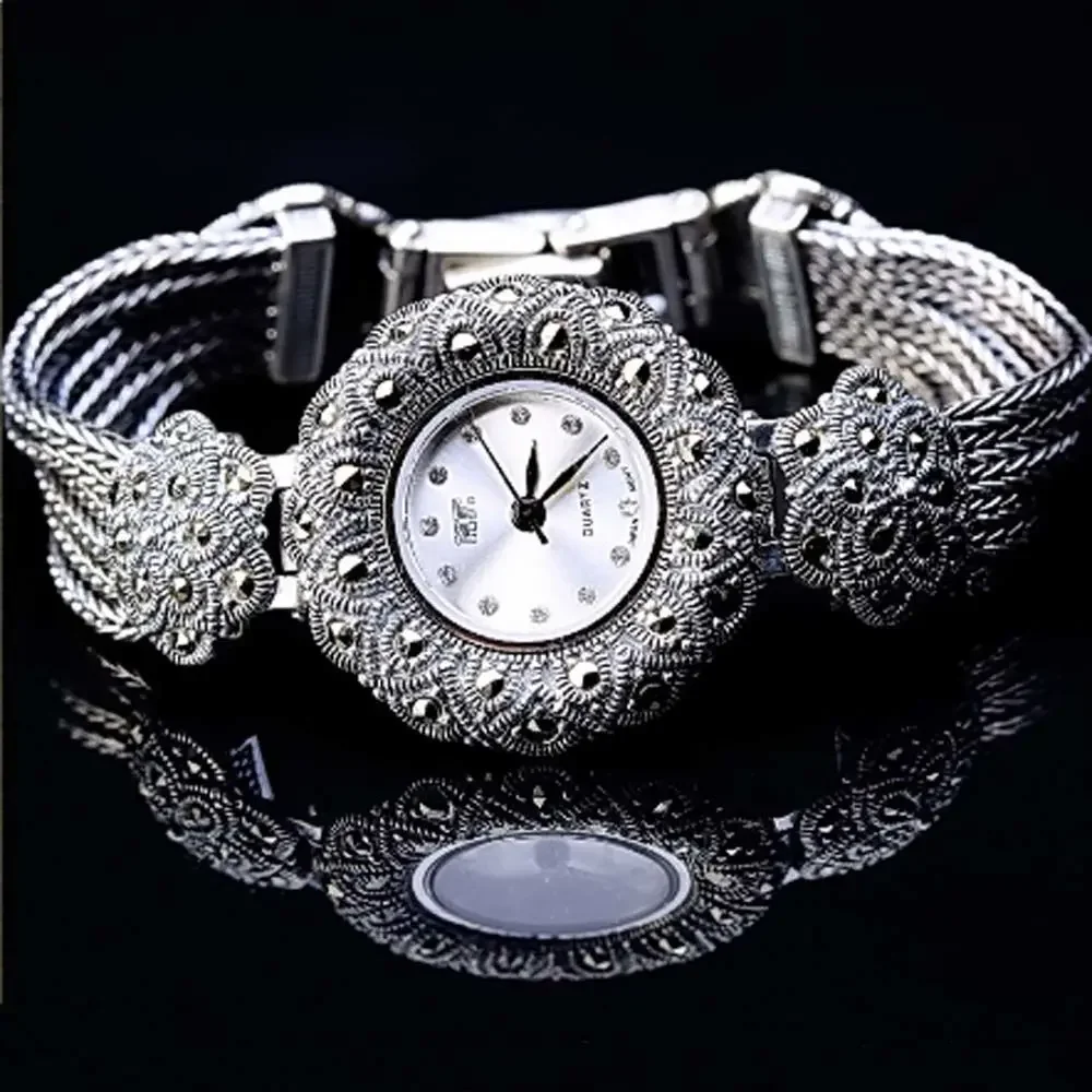 ของสะสม-นาฬิกาข้อมือเงินแท้สไต - Luxury Watch Photo บทวิจารณ์และราคา