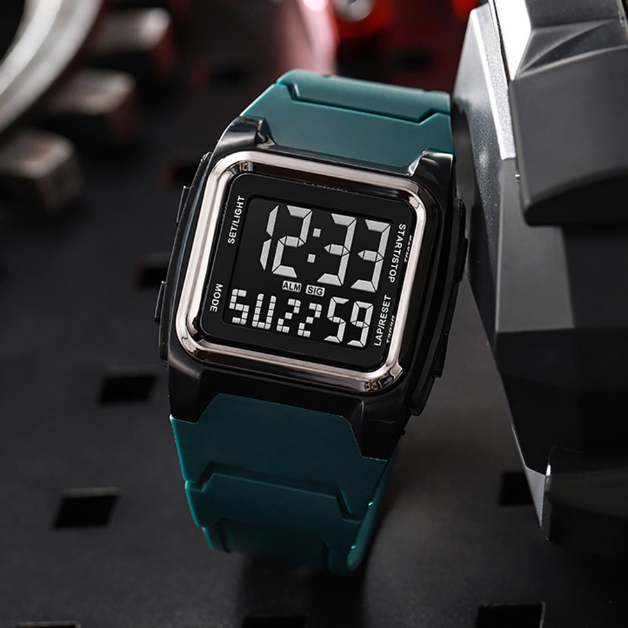 แฟชั่นผู้ชายกีฬานาฬิกากันน้ําก - Luxury Watch Kids บทวิจารณ์และราคา
