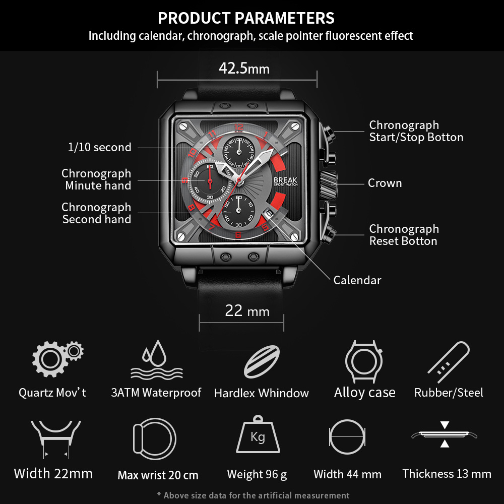 ใหม่หรูหราแบรนด์ชั้นนําโครโนกร - Luxury Watch With Rubber Strap บทวิจารณ์และราคา