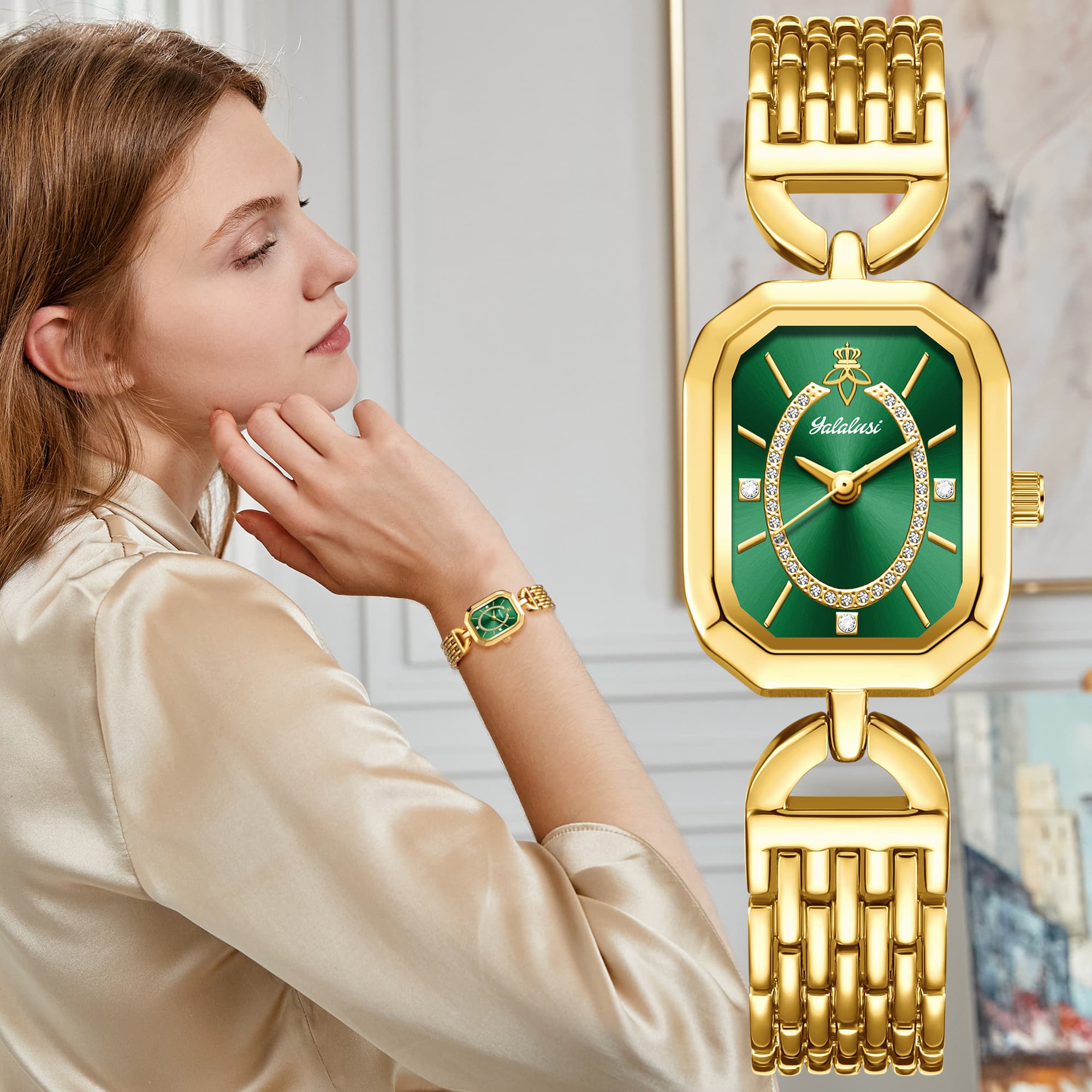 นาฬิกาควอทซ์กันน้ำสำหรับผู้หญิ - Luxury Watch Kids บทวิจารณ์และราคา