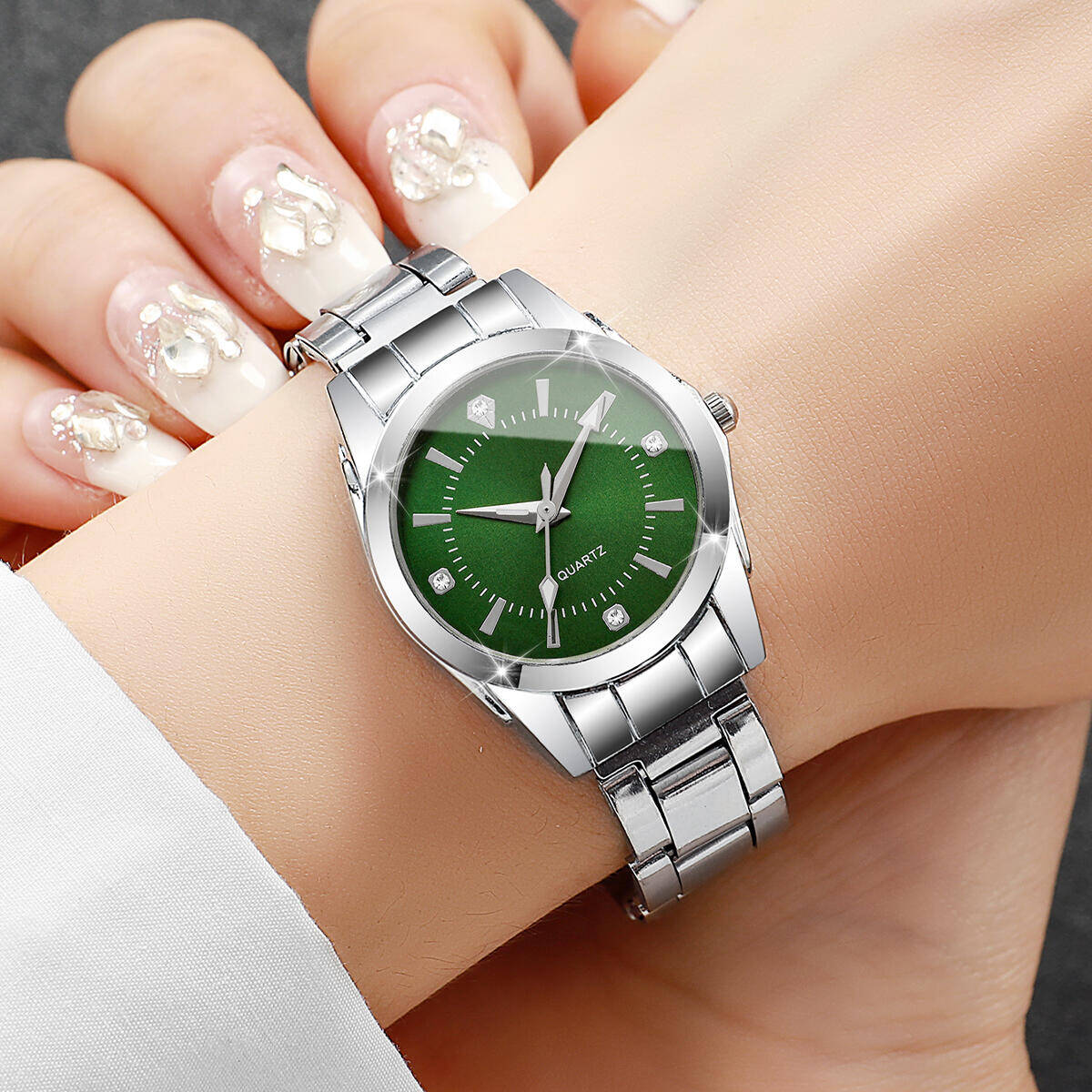 Luxury Rhinestone ผู้หญิงนาฬิก - Luxury Watch Packaging Box บทวิจารณ์และราคา
