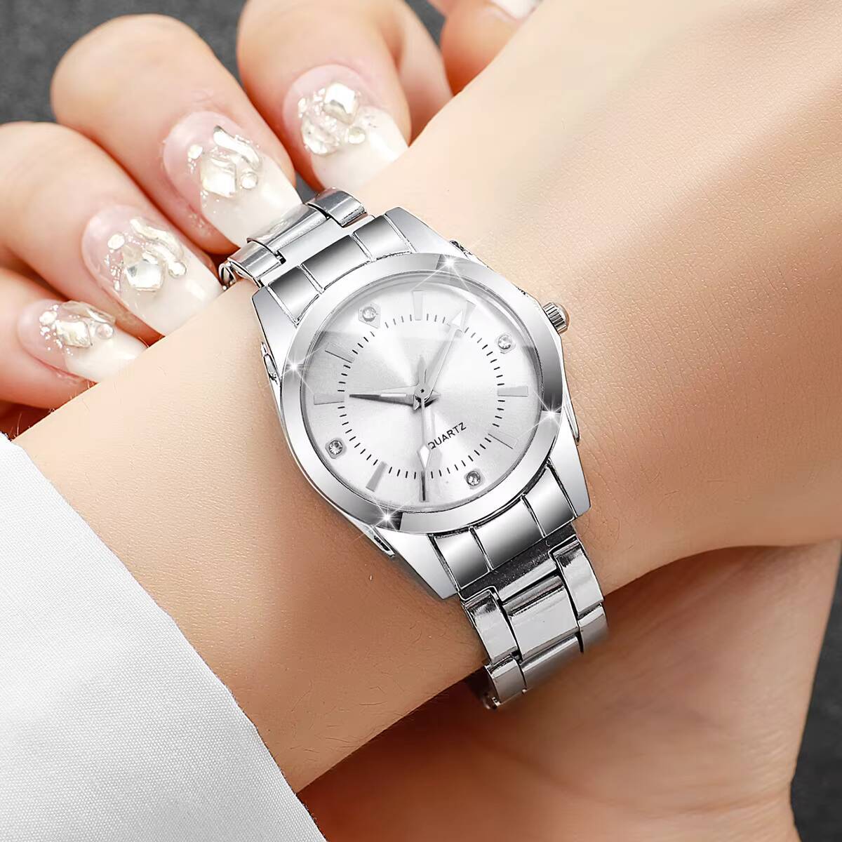 Luxury Rhinestone ผู้หญิงนาฬิก - Luxury Watch Packaging Box บทวิจารณ์และราคา