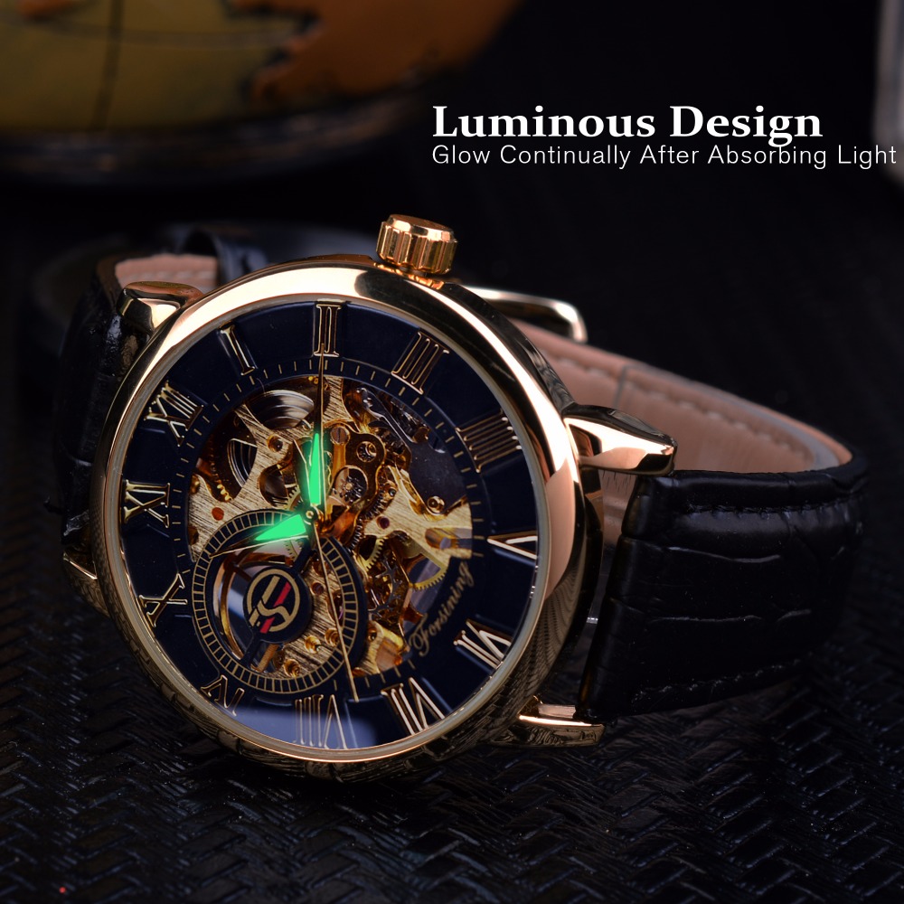 Forsining 3d ออกแบบโลโก้ Hollo - Luxury Watch Packaging Box บทวิจารณ์และราคา