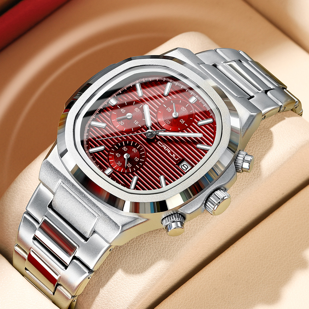 CRRJU Luxury Man นาฬิกากันน้ํา - Luxury Watch Exchange บทวิจารณ์และราคา