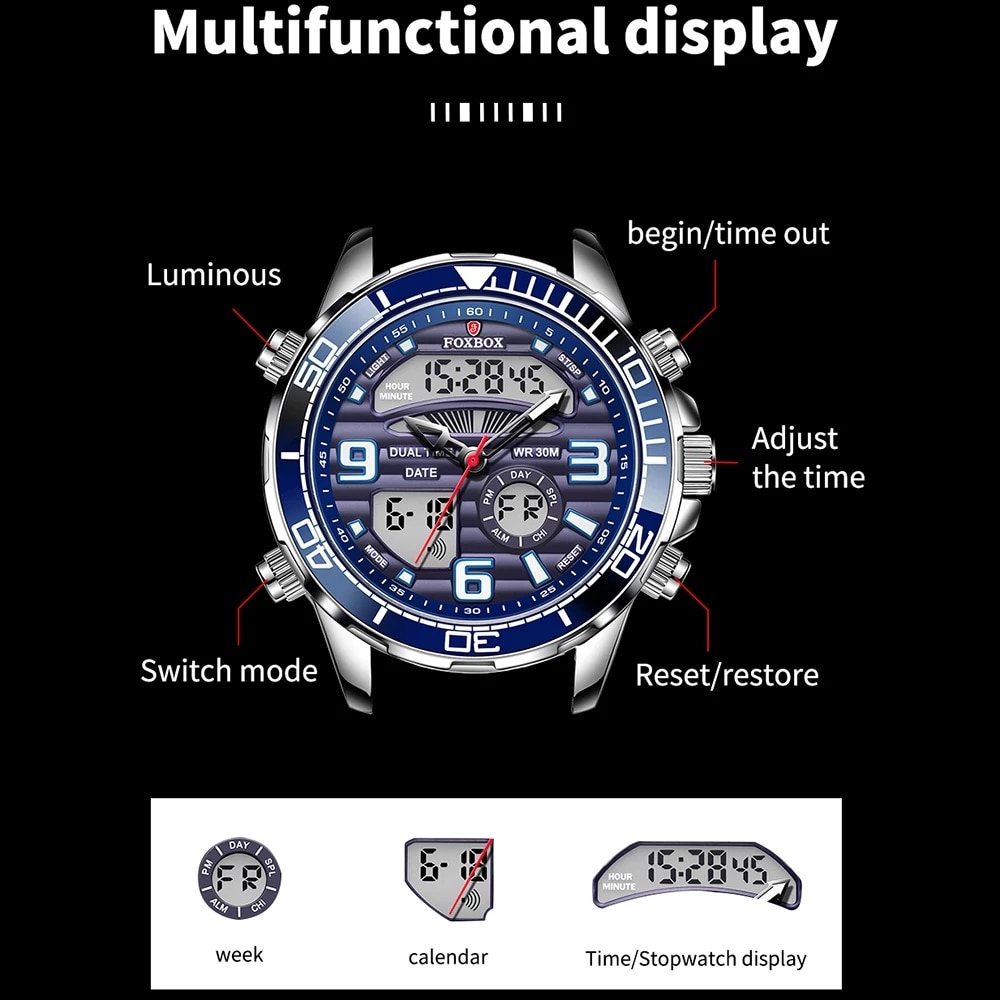 2024นาฬิกาดิจิตอลสำหรับผู้ชายแ - Luxury Watch Magazine บทวิจารณ์และราคา