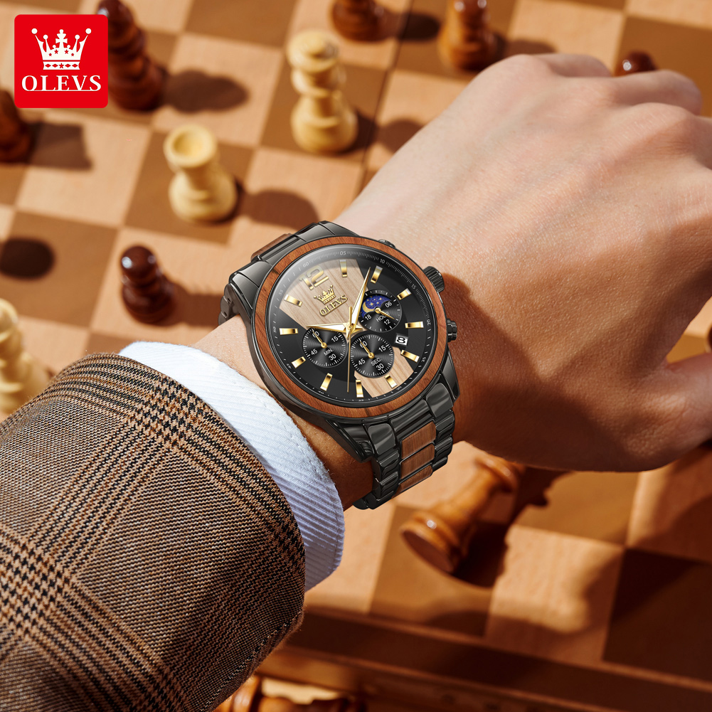 นาฬิกาข้อมือผู้ชาย OLEVS 3645  - Luxury Watch Exchange บทวิจารณ์และราคา
