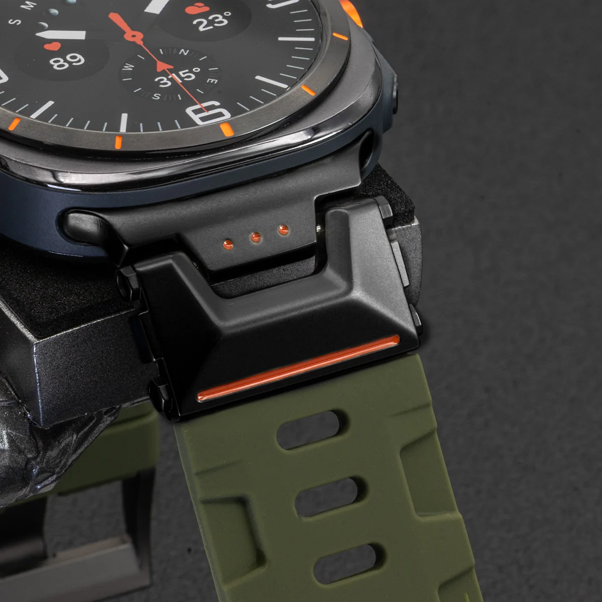 สายยางซิลิโคนสำหรับนาฬิกาซัมซุ - Luxury Watch With Rubber Strap บทวิจารณ์และราคา