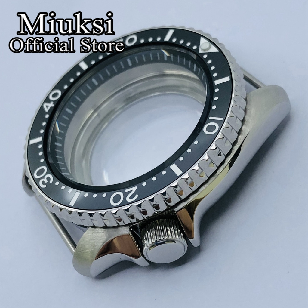 Miuksi 42 มม.เงินปราศจากเชื้อน - Exhibition Caseback บทวิจารณ์และราคา