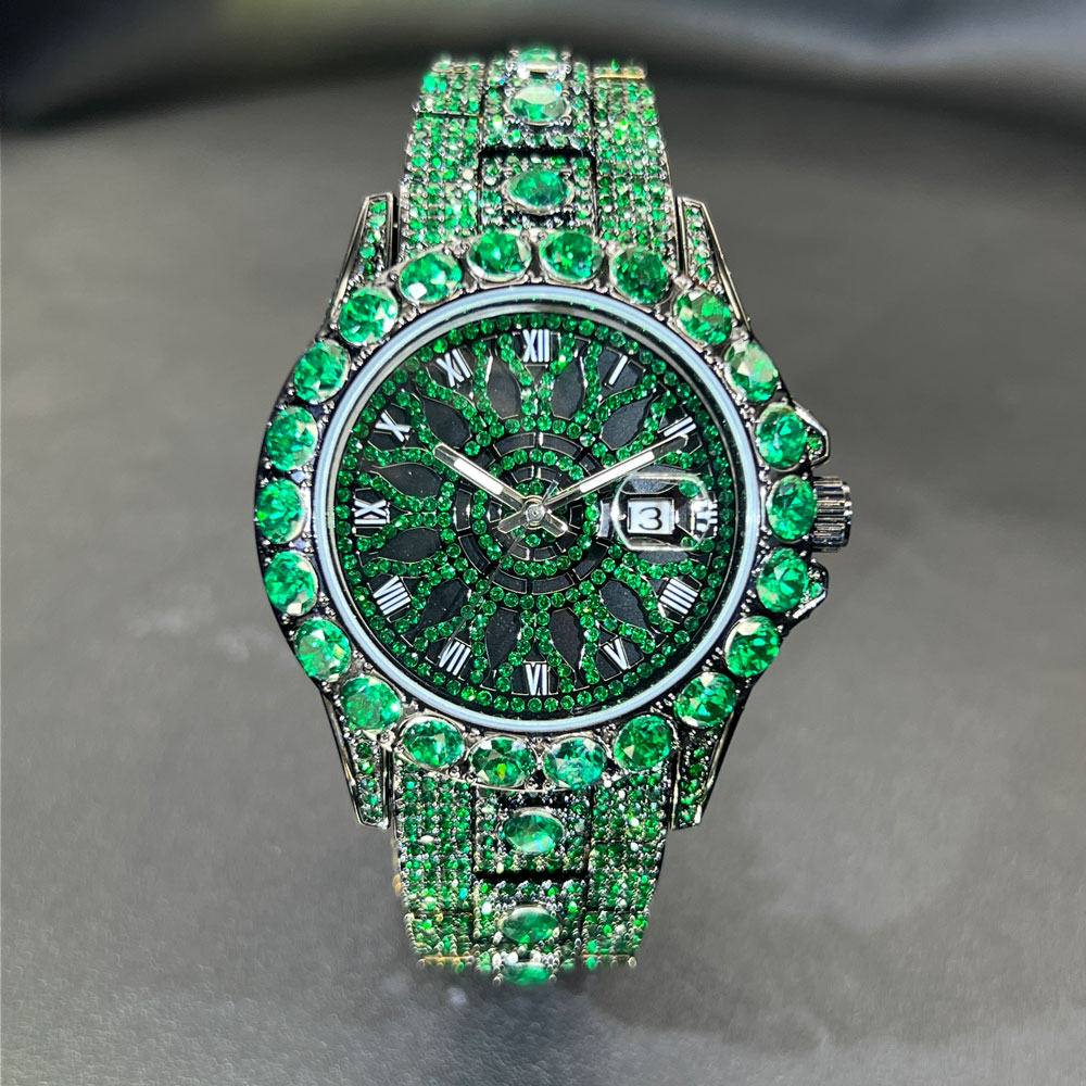 นาฬิกาข้อมือผู้ชายสีเขียว รุ่น - Luxury Watch And Jewelry Brand บทวิจารณ์และราคา