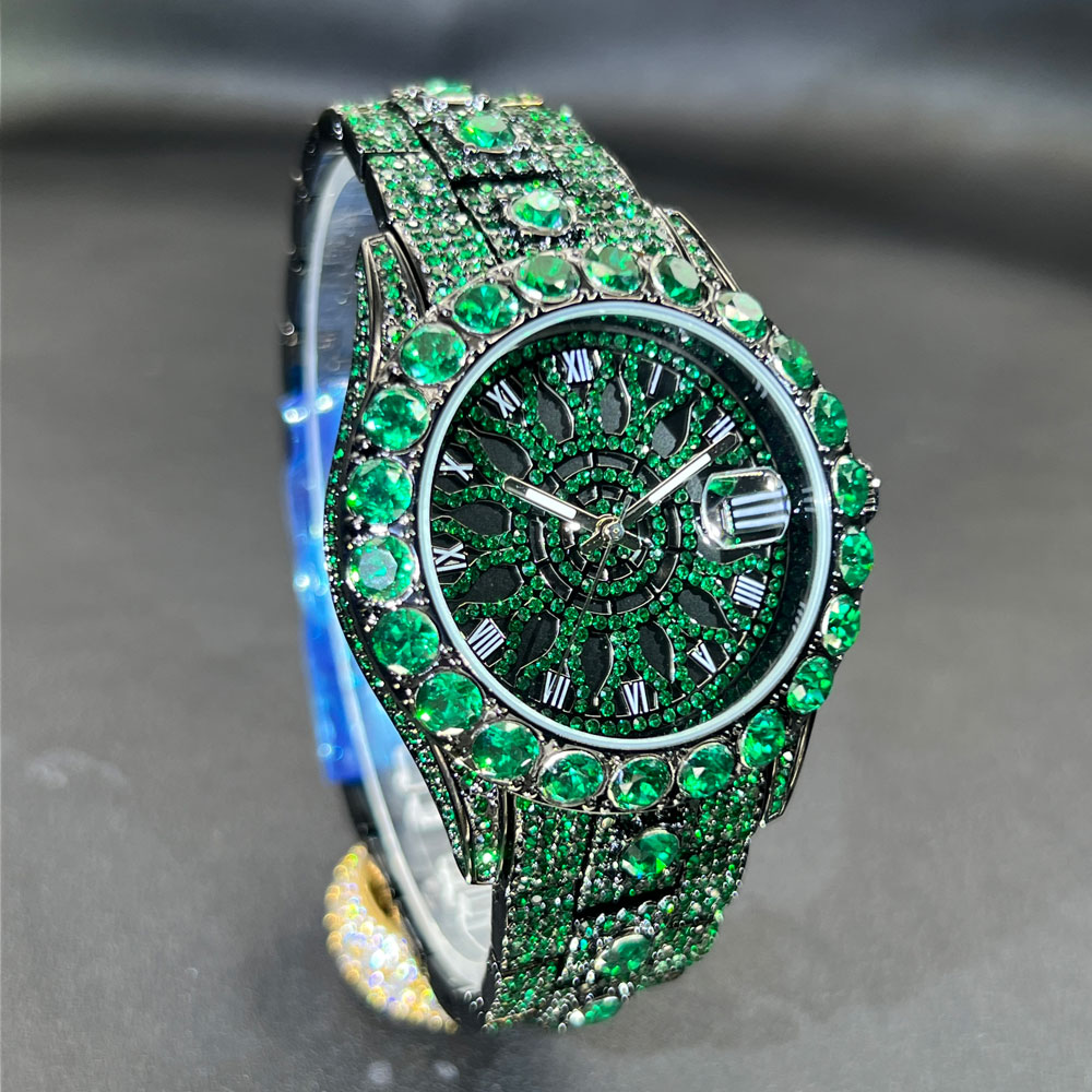 นาฬิกาข้อมือผู้ชายสีเขียว รุ่น - Luxury Watch And Jewelry Brand บทวิจารณ์และราคา