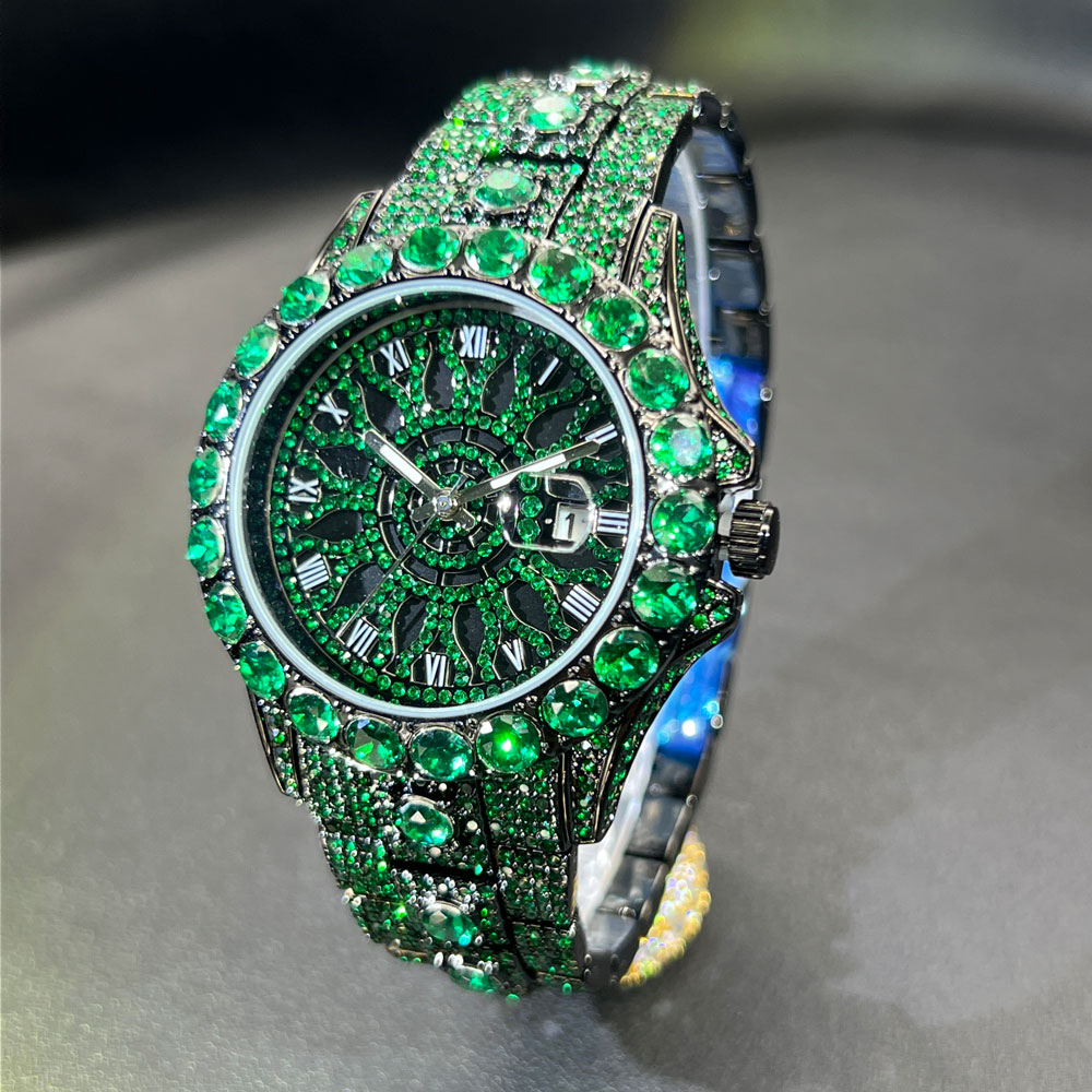 นาฬิกาข้อมือผู้ชายสีเขียว รุ่น - Luxury Watch And Jewelry Brand บทวิจารณ์และราคา