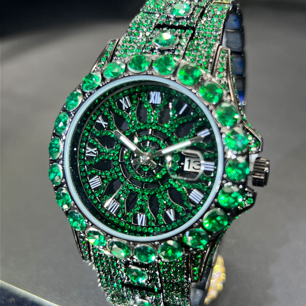 นาฬิกาข้อมือผู้ชายสีเขียว รุ่น - Luxury Watch And Jewelry Brand บทวิจารณ์และราคา